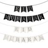 Eid Mubarak Girlande | Silber